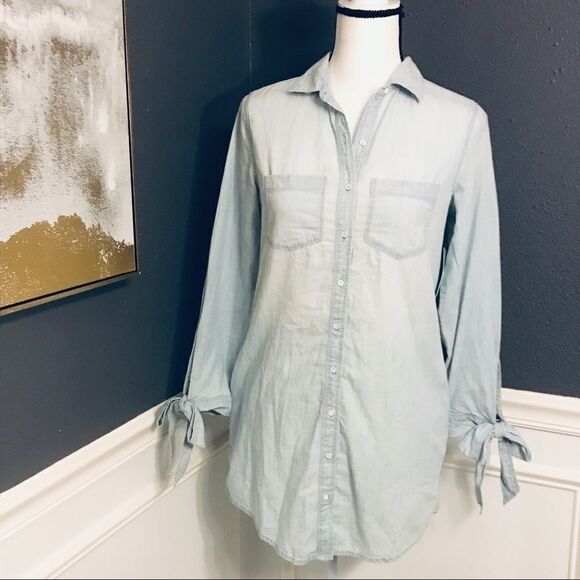 Susina chambray button down dress - Picture 2 of 5